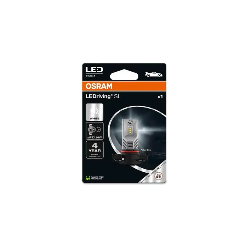 Bombilla LED OSRAM PSX24W 2604CW-1BL | Luz Antiniebla 730Lm 6000K HL Easy - Osram Automoción Barato