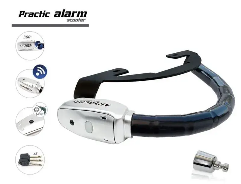 Vespa LX 2T/4T 50/125/150 '05> / LXV / NAVY 50/125 '08> / S 50/125 '08> Artago Practic Alarm Compra Ahora