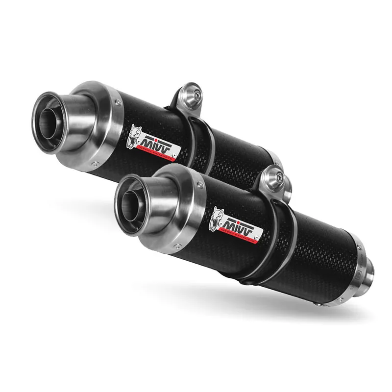 Escapes Mivv Gp Carbono Ducati Monster 600 99-01 Marca Reconocida