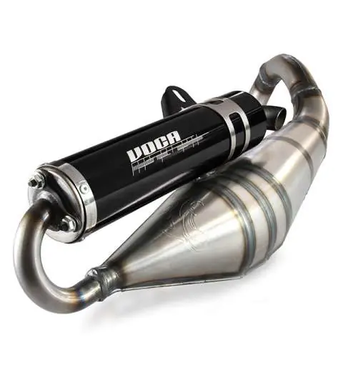 TUBO DE ESCAPE VOCA SABOTAGE V2 50/70 C.C. (HOMOLOGADO ) AEROX / JOG RR C/ NEGRA R: VCR-RD45166/BK Descuento